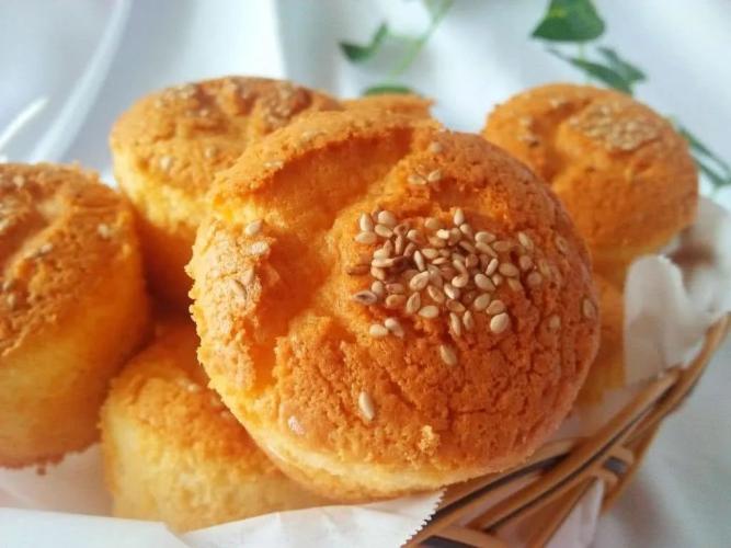 脆皮小蛋糕成品