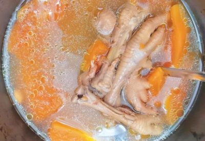 木瓜雞腳湯 木瓜雞腳湯
